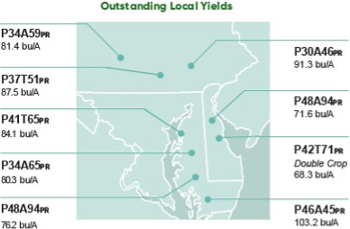 Outstanding Local Yields Crop Map